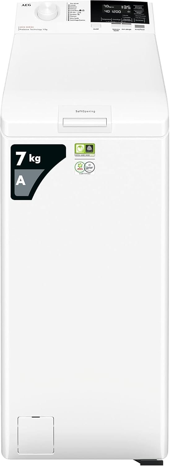 AEG LTR6G37A lavadora, 7 kg